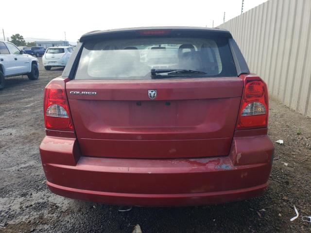 1B3HB28B47D270545 - 2007 DODGE CALIBER RED photo 6