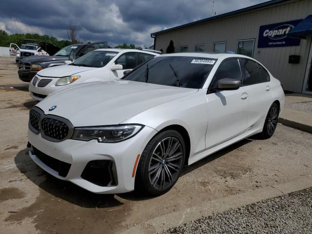 3MW5U7J09M8B54846 - 2021 BMW M340I WHITE photo 1