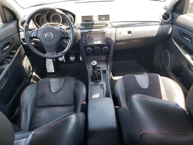 JM1BK34M281103752 - 2008 MAZDA SPEED 3 BLACK photo 8
