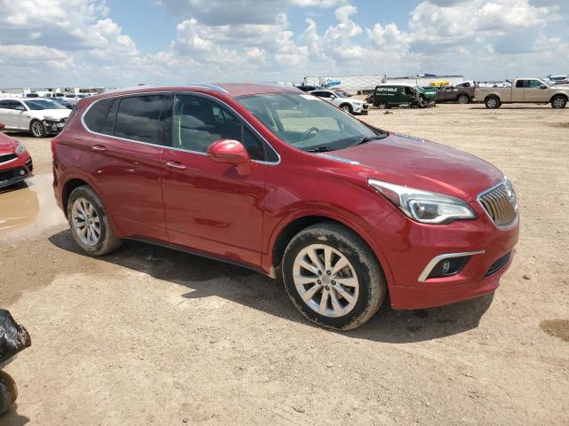 LRBFXBSA2HD025136 - 2017 BUICK ENVISION ESSENCE RED photo 4