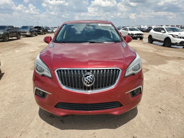 LRBFXBSA2HD025136 - 2017 BUICK ENVISION ESSENCE RED photo 5