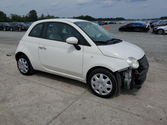 3C3CFFAR2DT574611 - 2013 FIAT 500 POP WHITE photo 4