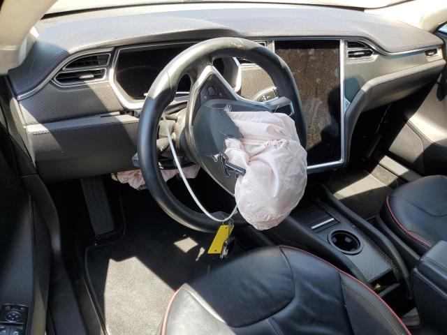 5YJSA1DPXDFP15409 - 2013 TESLA MODEL S GRAY photo 8