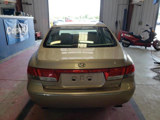 KMHFC46F37A175685 - 2007 HYUNDAI AZERA SE TAN photo 6