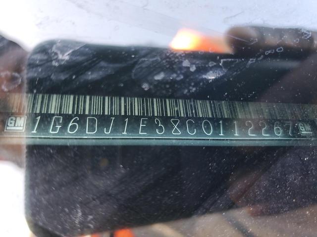 1G6DJ1E38C0112267 - 2012 CADILLAC CTS PERFORMANCE COLLECTION Черный фото 12