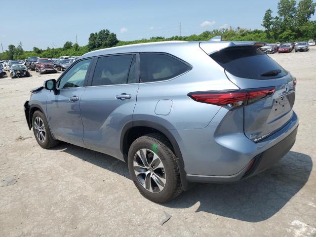 5TDKDRBH3PS004085 - 2023 TOYOTA HIGHLANDER L BLUE photo 2