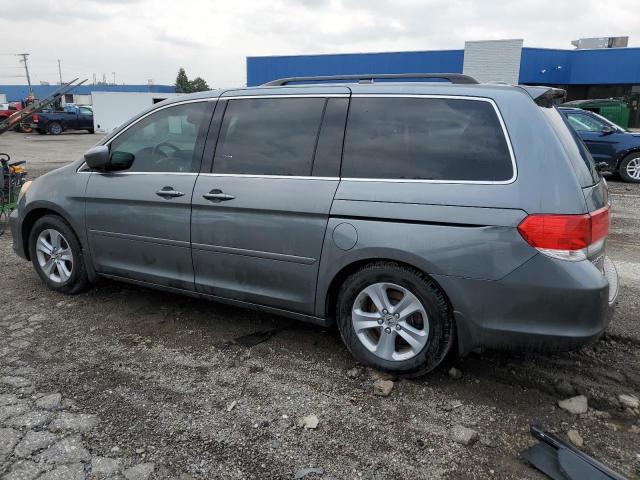 5FNRL3H94AB009127 - 2010 HONDA ODYSSEY TOURING GRAY photo 2