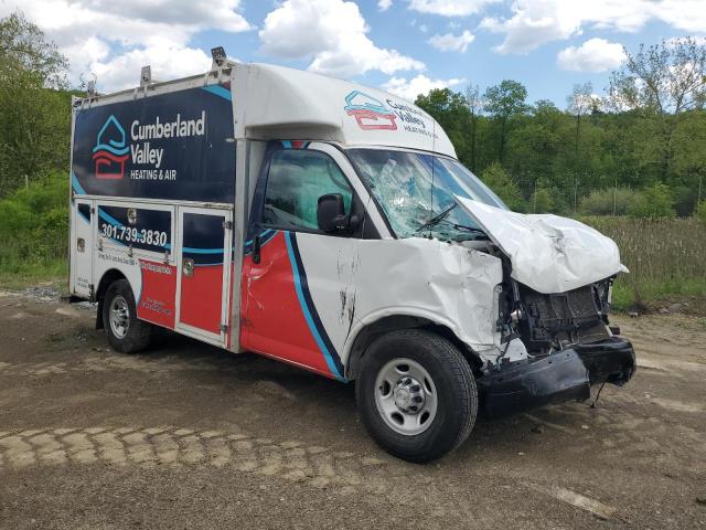 1GB0GRFGXJ1213994 - 2018 CHEVROLET EXPRESS G3500 白色 照片 4