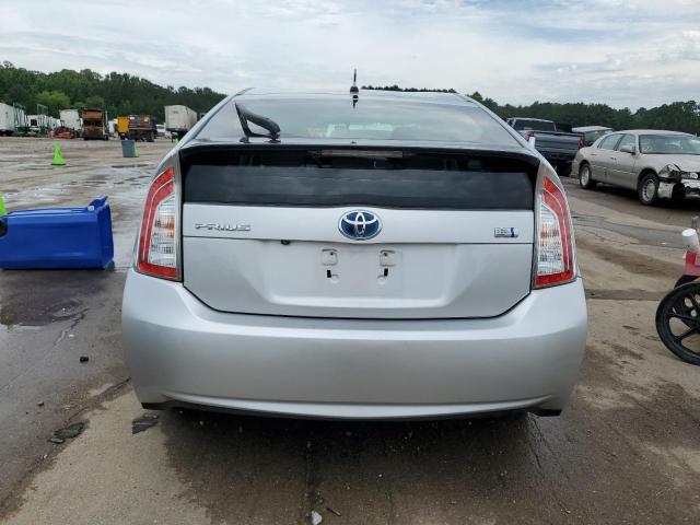 JTDKN3DU5F1942721 - 2015 TOYOTA PRIUS WHITE photo 6