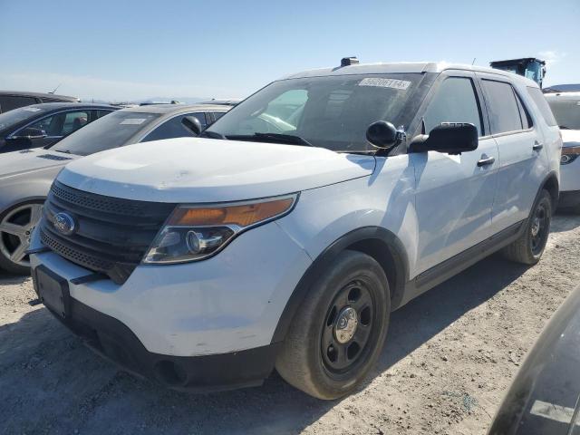 1FM5K8AR2EGA09286 - 2014 FORD EXPLORER POLICE INTERCEPTOR 白色 照片 1