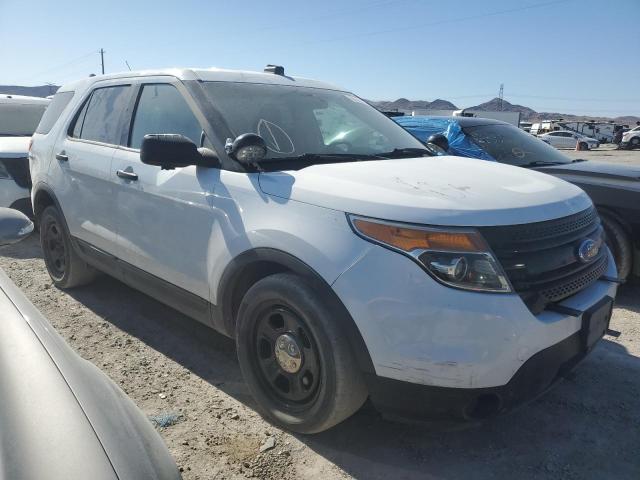 1FM5K8AR2EGA09286 - 2014 FORD EXPLORER POLICE INTERCEPTOR 白色 照片 4