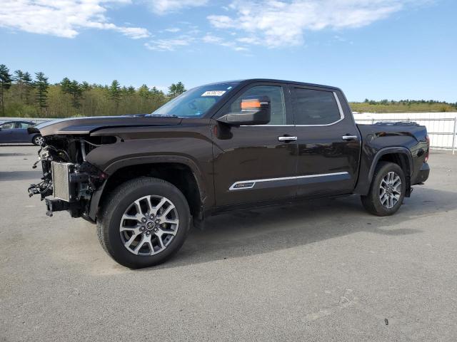 5TFMC5DB9NX002989 - 2022 TOYOTA TUNDRA CREWMAX PLATINUM ყავისფერი ფოტო 1