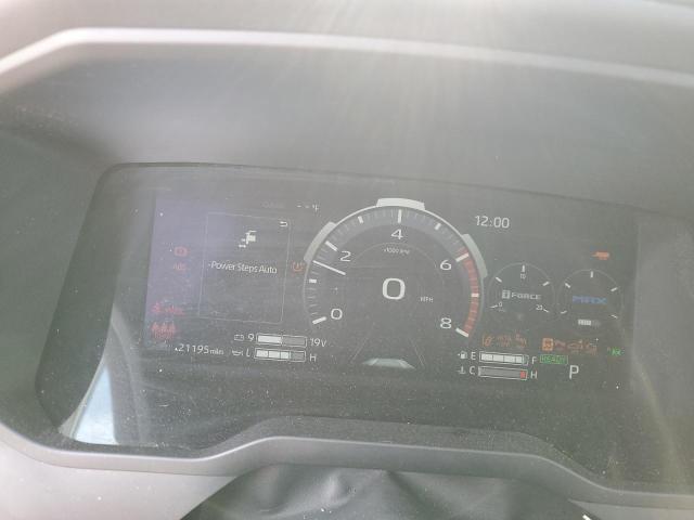 5TFMC5DB9NX002989 - 2022 TOYOTA TUNDRA CREWMAX PLATINUM ყავისფერი ფოტო 9