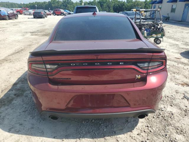 2C3CDXGJ3NH264278 - 2022 DODGE CHARGER SCAT PACK RED photo 6