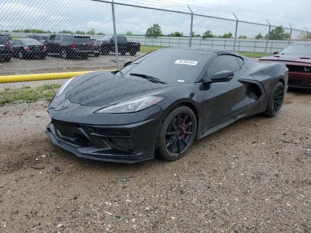 1G1YA2D49P5121690 - 2023 CHEVROLET CORVETTE STINGRAY 1LT BLACK photo 2
