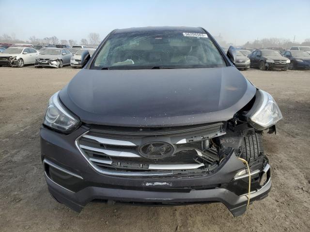 5XYZTDLB7HG452794 - 2017 HYUNDAI SANTA FE S GRAY photo 5