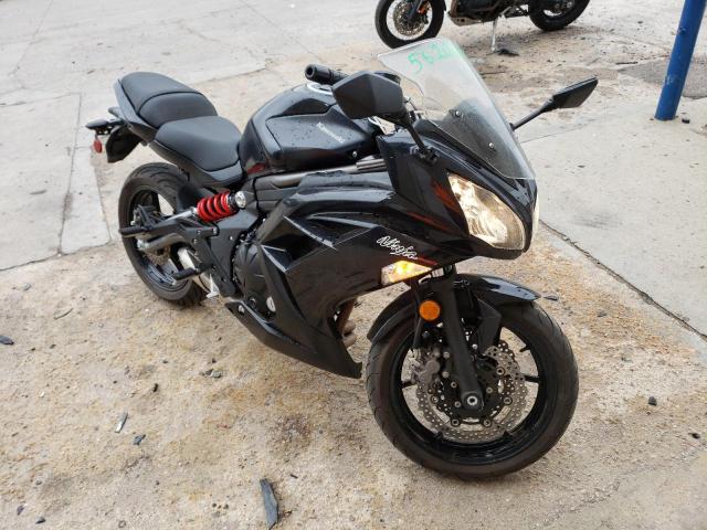 JKAEXEE10CDA04057 - 2012 KAWASAKI EX650 EC BLACK photo 1