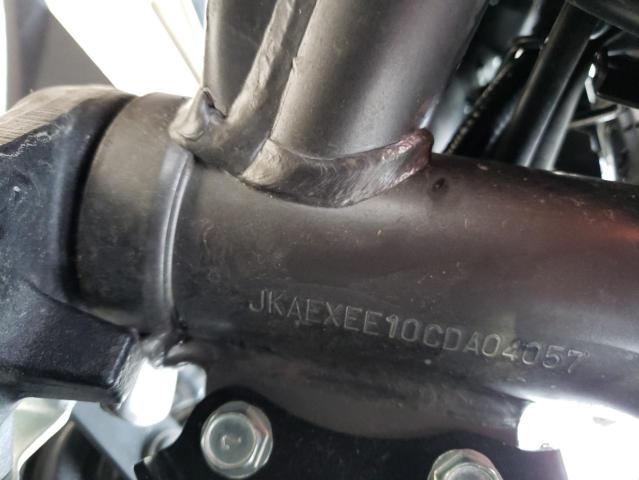 JKAEXEE10CDA04057 - 2012 KAWASAKI EX650 EC BLACK photo 10