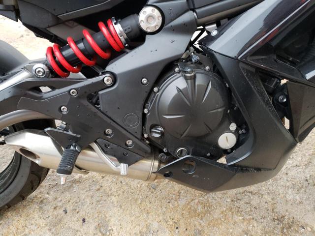 JKAEXEE10CDA04057 - 2012 KAWASAKI EX650 EC BLACK photo 7