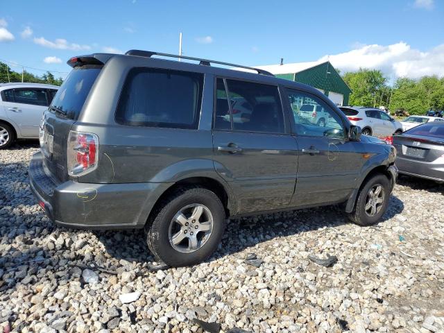 2HKYF18597H537700 - 2007 HONDA PILOT EXL GRAY photo 3