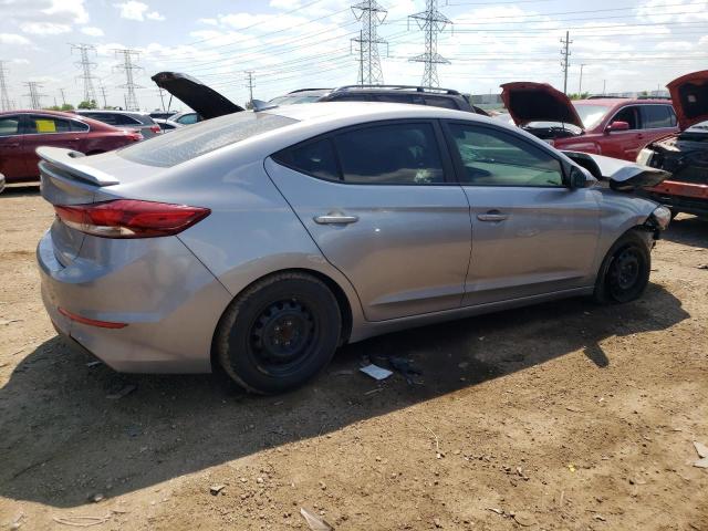 5NPD84LF4HH047600 - 2017 HYUNDAI ELANTRA SE SILVER photo 3