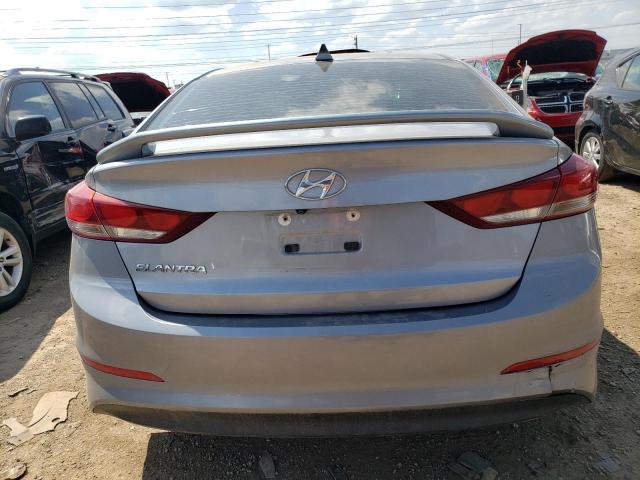 5NPD84LF4HH047600 - 2017 HYUNDAI ELANTRA SE SILVER photo 6