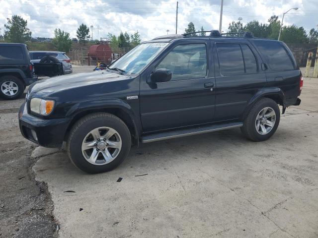 JN8DR09X34W801343 - 2004 NISSAN PATHFINDER LE BLACK photo 1