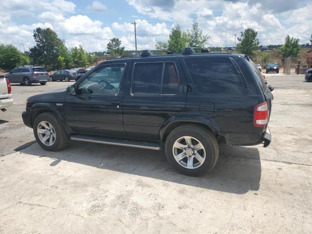 JN8DR09X34W801343 - 2004 NISSAN PATHFINDER LE BLACK photo 2