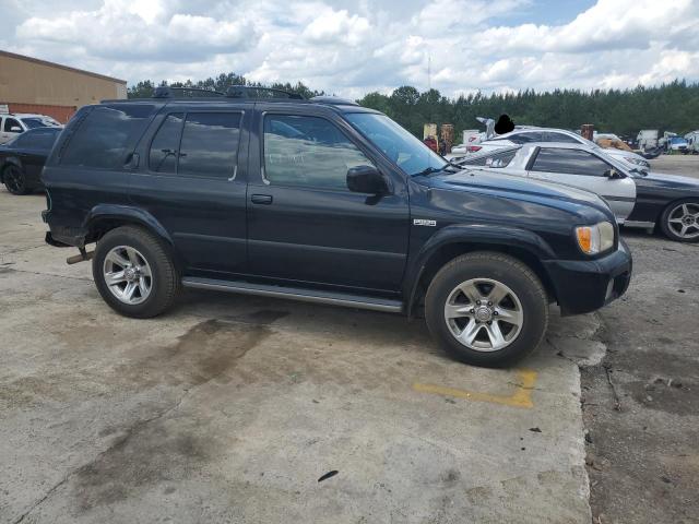 JN8DR09X34W801343 - 2004 NISSAN PATHFINDER LE BLACK photo 4