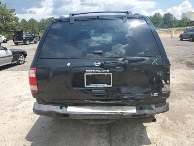 JN8DR09X34W801343 - 2004 NISSAN PATHFINDER LE BLACK photo 6