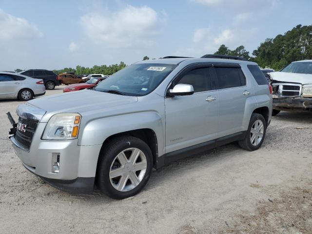 2GKALUEK7C6274485 - 2012 GMC TERRAIN SLT SILVER photo 1