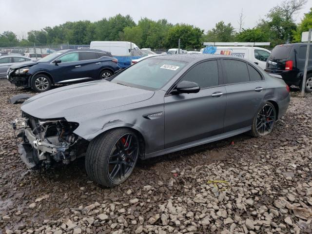 WDDZF8KB0JA369607 - 2018 MERCEDES-BENZ E 63 AMG-S GRAY photo 1