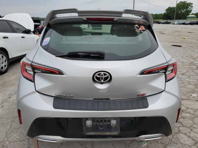 JTNK4RBE6K3002441 - 2019 TOYOTA COROLLA SE SILVER photo 6