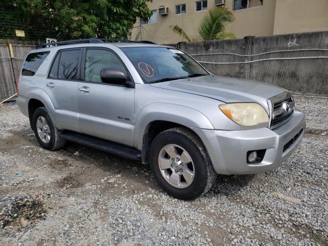 JTEBU14R770125837 - 2007 TOYOTA 4RUNNER SR5 SILVER photo 4