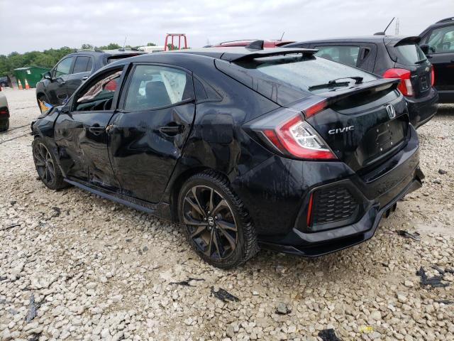 SHHFK7H48KU206383 - 2019 HONDA CIVIC SPORT 黑色 照片 2