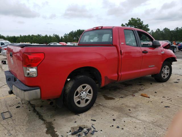 5TBRV54127S456039 - 2007 TOYOTA TUNDRA DOUBLE CAB SR5 RED photo 3