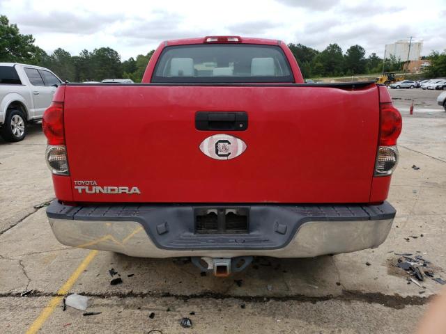 5TBRV54127S456039 - 2007 TOYOTA TUNDRA DOUBLE CAB SR5 RED photo 6