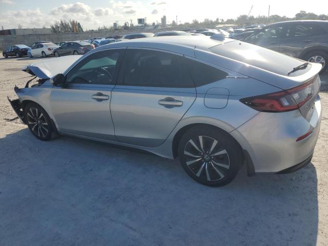 19XFL1H73RE004153 - 2024 HONDA CIVIC EXL SILVER photo 2