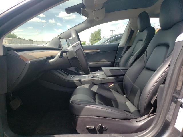 5YJ3E1EA0MF977703 - 2021 TESLA MODEL 3 GRAY photo 7