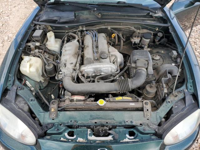 JM1NB3532Y0154161 - 2000 MAZDA MX-5 MIATA BASE GREEN photo 11