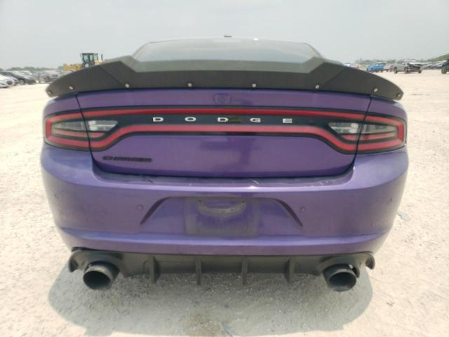 2C3CDXBG5JH312711 - 2018 DODGE CHARGER SXT PURPLE photo 6