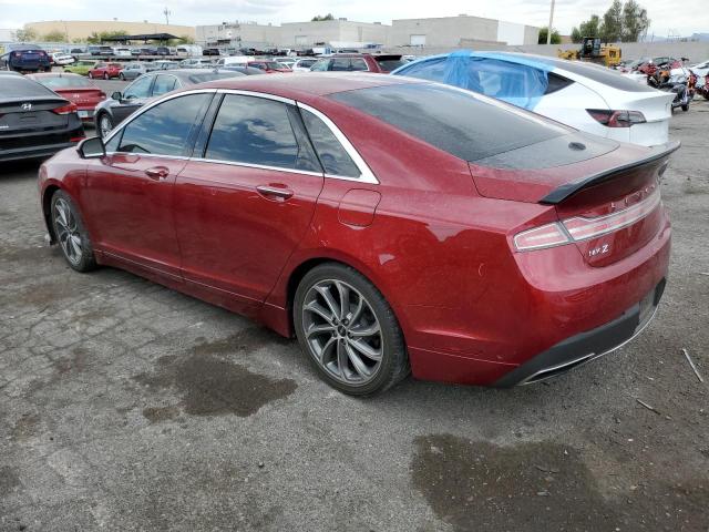 3LN6L5FC1HR657302 - 2017 LINCOLN MKZ RESERVE MAROON photo 2