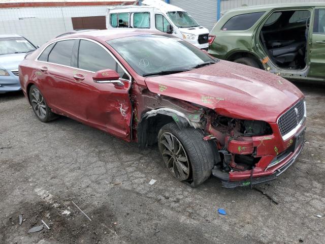 3LN6L5FC1HR657302 - 2017 LINCOLN MKZ RESERVE მუქწითელი ფოტო 4