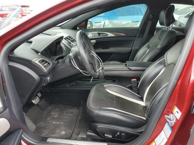 3LN6L5FC1HR657302 - 2017 LINCOLN MKZ RESERVE მუქწითელი ფოტო 7