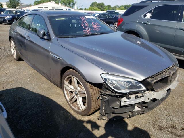 WBA6D2C57GGT66036 - 2016 BMW 640 XI GRAN COUPE GRAY photo 4