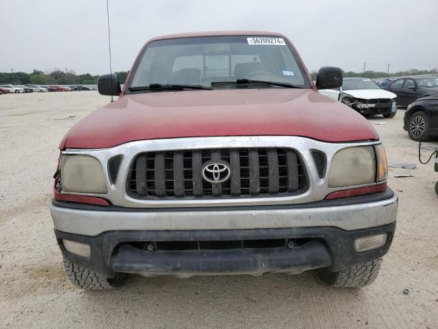 5TEGM92N51Z767599 - 2001 TOYOTA TACOMA DOUBLE CAB PRERUNNER RED photo 5