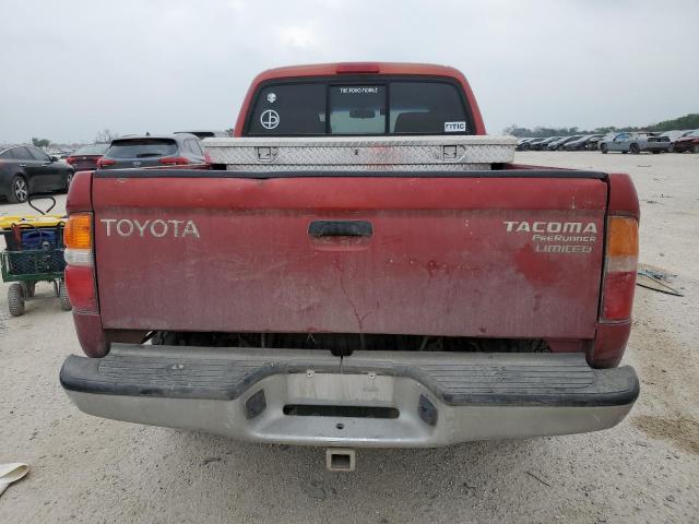 5TEGM92N51Z767599 - 2001 TOYOTA TACOMA DOUBLE CAB PRERUNNER RED photo 6
