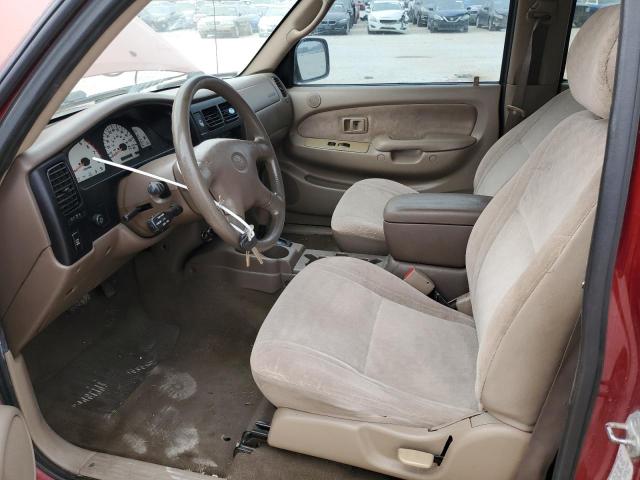 5TEGM92N51Z767599 - 2001 TOYOTA TACOMA DOUBLE CAB PRERUNNER RED photo 7