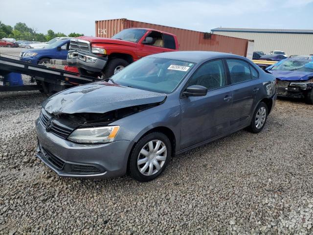 3VW2K7AJ1DM224669 - 2013 VOLKSWAGEN JETTA BASE 灰色 照片 1