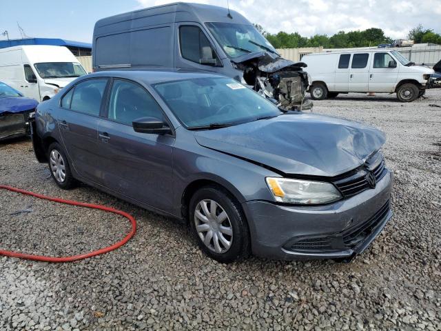 3VW2K7AJ1DM224669 - 2013 VOLKSWAGEN JETTA BASE 灰色 照片 4